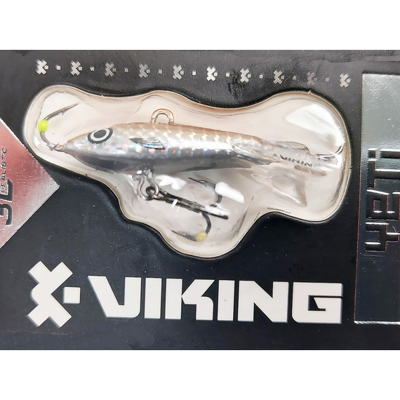 Балансир Viking Fishing Yeti Ice Jig 30mm 5.0g #12 Smoke Anchovy, Розмір/Вага: 30мм/5г, Колір балансиру: #12 Smoke Anchovy, фото , изображение 3
