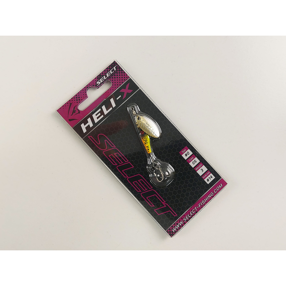 Блешня Select Heli-X №0 3.0g #05, Вага блешні: 3г, Колір блешні: 05, фото , изображение 6