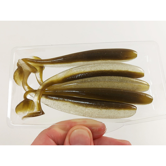 Силікон Select Easy Shad 5" #302 (5 шт / уп), Довжина силікону: 5" (12.7 см), Колір силікону: 302, фото , изображение 8