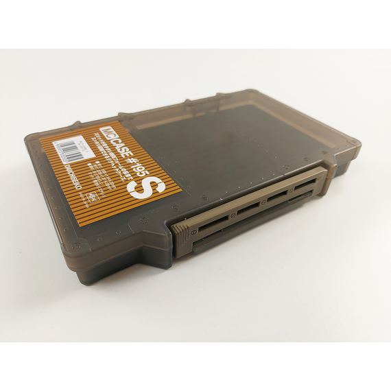 Коробка для снастей DaiichiSeiko MC Case #195S (темно-землистий) — компактна, з надійною фіксацією, фото , изображение 3