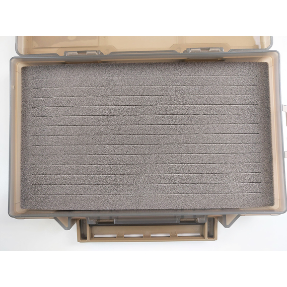 Коробка для снастей DaiichiSeiko MC Case #195S (темно-землистий) — компактна, з надійною фіксацією, фото , изображение 10