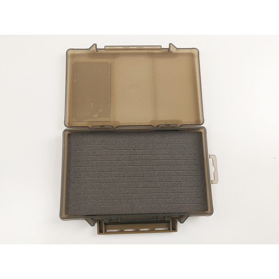 Коробка для снастей DaiichiSeiko MC Case #195S (темно-землистий) — компактна, з надійною фіксацією, фото , изображение 11