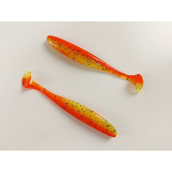 Силікон Keitech Easy Shiner 4" (7 шт/упак), колір:pal#08 spicy mustard, Довжина силікону: 4" (10.2 см), Колір силікону: PAL#08 Spicy Mustad, фото , изображение 5