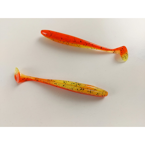 Силікон Keitech Easy Shiner 4" (7 шт/упак), колір:pal#08 spicy mustard, Довжина силікону: 4" (10.2 см), Колір силікону: PAL#08 Spicy Mustad, фото , изображение 6