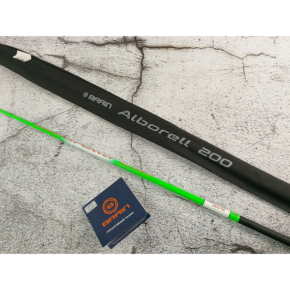 Удилище маховое Brain Alborella 2.0m, Довжина: 2.0m, Тип вудлища: без кільце (махове), фото , изображение 3