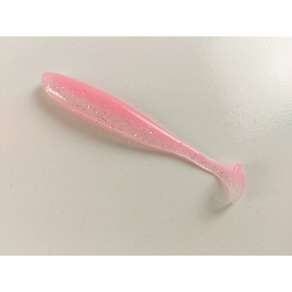 Силікон Keitech Easy Shiner 3" (10 шт/упак), колір:ea#10 pink silver glow, Довжина силікону: 3" (7.6 см), Колір силікону: EA#10 Pink Silver Glow, фото , изображение 3