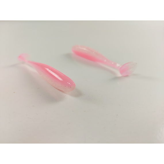 Силікон Keitech Easy Shiner 3" (10 шт/упак), колір:ea#10 pink silver glow, Довжина силікону: 3" (7.6 см), Колір силікону: EA#10 Pink Silver Glow, фото , изображение 6