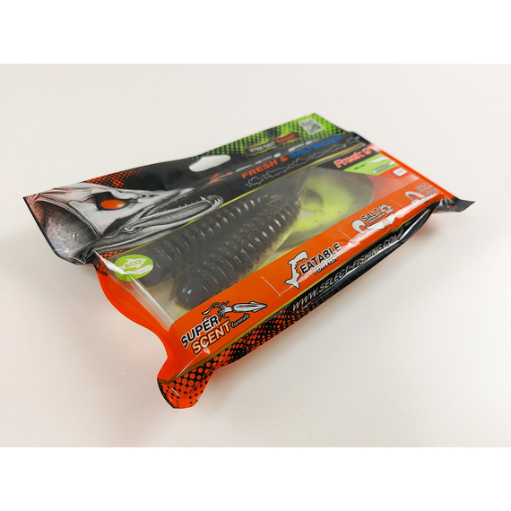 Силікон Select Freek 9" #242 (2 шт / уп), Довжина силікону: 9" (16 см), Колір силікону: 242, фото , изображение 11