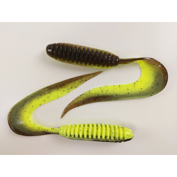 Силікон Select Freek 9" #242 (2 шт / уп), Довжина силікону: 9" (16 см), Колір силікону: 242, фото , изображение 5