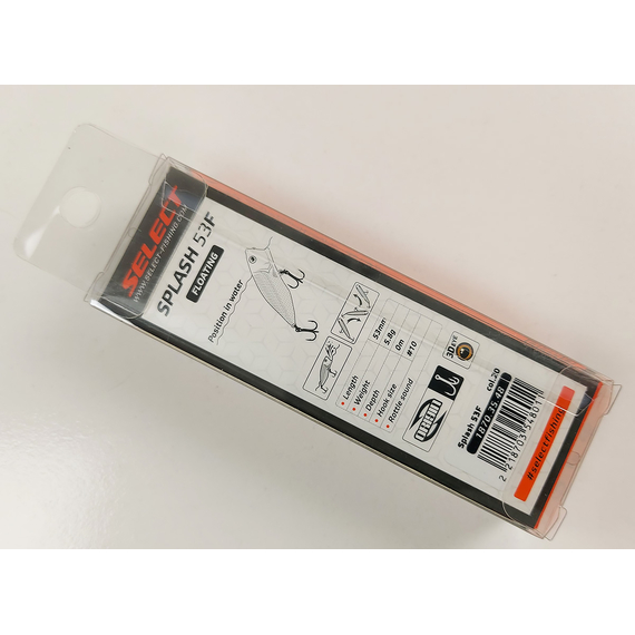 Воблер Select Splash 53F 5.8g col.20 (topwater), Колір воблера: col.20, фото , изображение 3