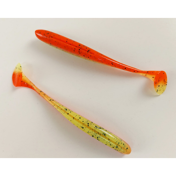 Силікон Keitech Easy Shiner 4.5" (6 шт/упак), колір:pal#08 spicy mustard, Довжина силікону: 4.5" (11.4 см), Колір силікону: PAL#08 Spicy Mustard, фото , изображение 6