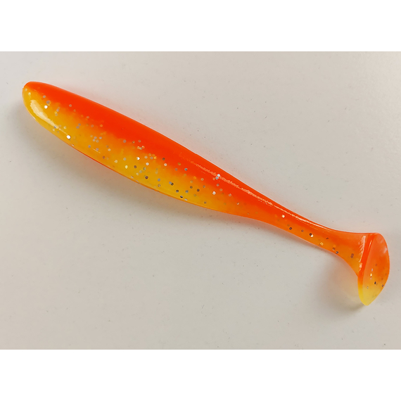 Силікон Keitech Easy Shiner 4.5" (6 шт/упак), колір:pal#04 sun shine lemon, Довжина силікону: 4.5" (11.4 см), Колір силікону: PAL#04 Sun Shine Lemon, фото , изображение 4