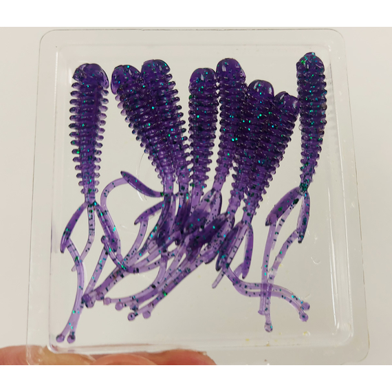 Силікон Select Toxic 1.7" col.777 (8 шт/упак), Довжина силікону: 1.7" (4.2 см), Колір силікону: 777, фото , изображение 7