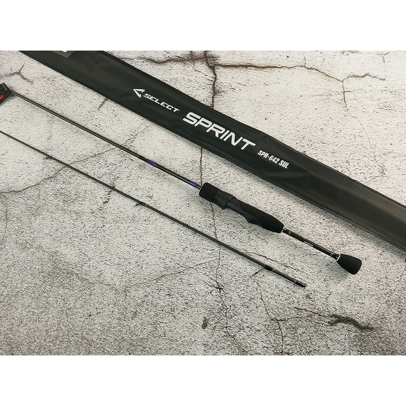Спінінг Select Sprint SPR-642SUL 1.92m 0.8-4g Mod.Fast, Модель: 0.8-4g 1.92m, фото , изображение 7