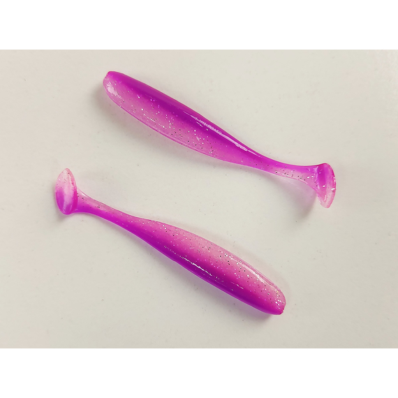 Силікон Keitech Easy Shiner 2" (12 шт/упак), колір:pal#14 glamorous pink, Довжина силікону: 2" (5.1 см), Колір силікону: PAL#14 Glamorous Pink, фото , изображение 4