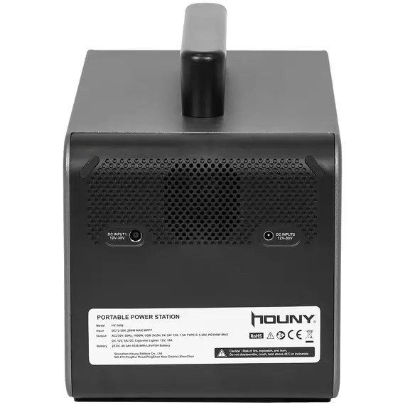 Зарядна станція Houny 1036.8 Вт·ч/1000 Вт, фото , изображение 3