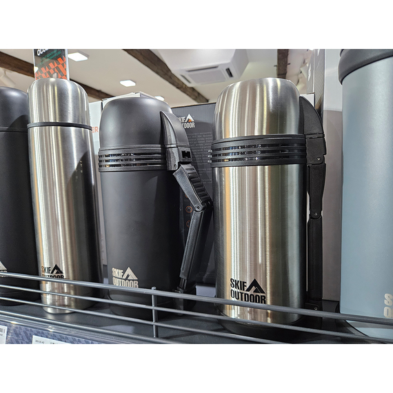 Термос Skif Outdoor Caravanner 1.5л (чорний матовий), Колір: чорний, Об'єм (л): 1.5, фото , изображение 6