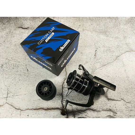 Катушка Okuma Custom Carp CC 7000 Big Pit (подшип. 3+1). Карповая катушка Окума Кастом Карп, фото , изображение 8