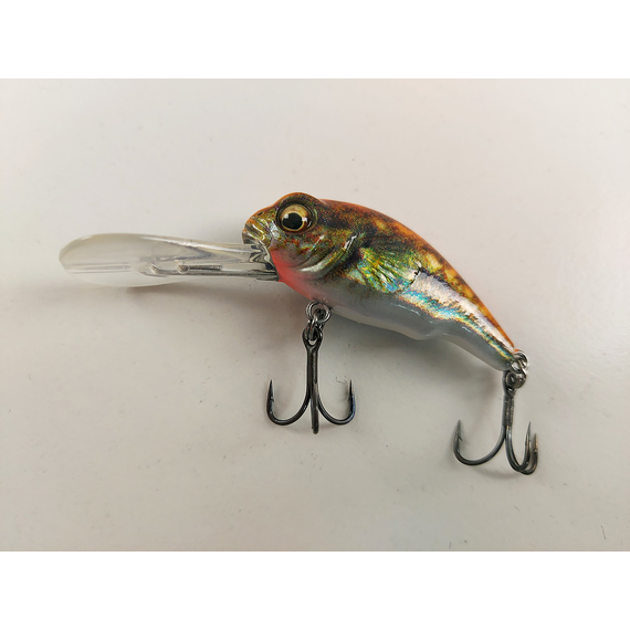 Воблер Savage Gear 3D Goby Crank Bait 40F 40mm 3.5g UV Orange, Размер/Вес: 40мм/3.5г, Цвет воблера: UV Orange, фото , изображение 2