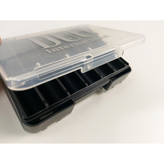 Коробка DUO Reversible Lure Case D86 Pearl Black/Clear, фото , изображение 8