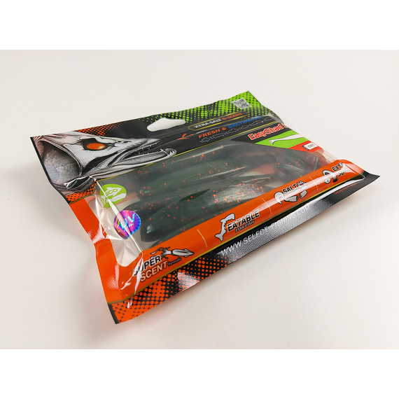 Силикон Select Easy Shad 5" col.085 (5 шт/упак), Длина силикона: 5" (12.7 см), Расцветка силикона: 085, фото , изображение 11