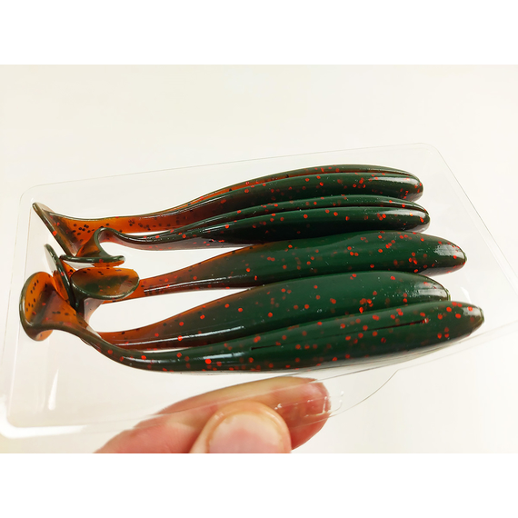 Силикон Select Easy Shad 5" col.085 (5 шт/упак), Длина силикона: 5" (12.7 см), Расцветка силикона: 085, фото , изображение 10