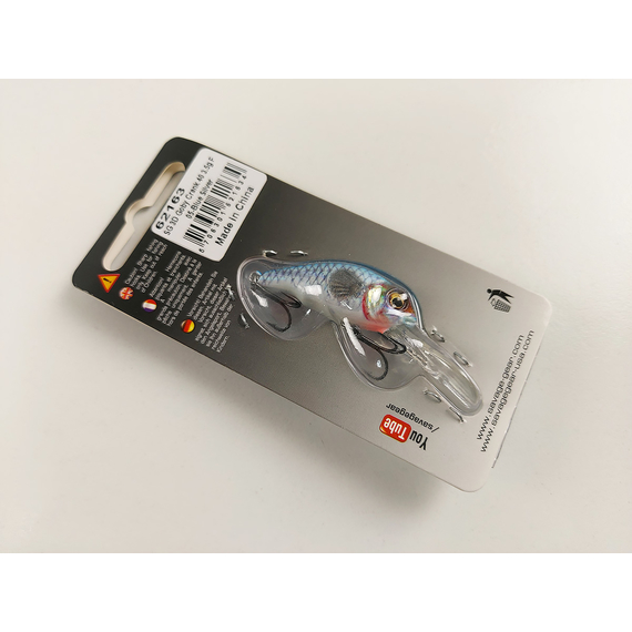 Воблер Savage Gear 3D Goby Crank Bait 40F 40mm 3.5g Blue/Silver, Розмір/Вага: 40мм/3.5г, Колір воблера: Blue Silver, фото , изображение 11