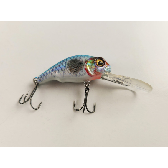 Воблер Savage Gear 3D Goby Crank Bait 40F 40mm 3.5g Blue/Silver, Розмір/Вага: 40мм/3.5г, Колір воблера: Blue Silver, фото , изображение 8