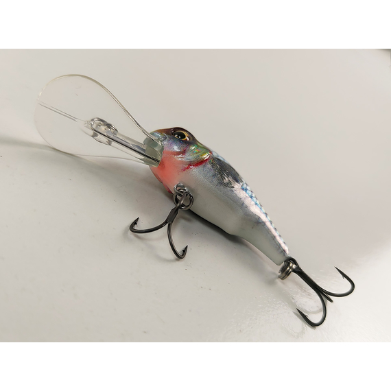 Воблер Savage Gear 3D Goby Crank Bait 40F 40mm 3.5g Blue/Silver, Розмір/Вага: 40мм/3.5г, Колір воблера: Blue Silver, фото , изображение 4