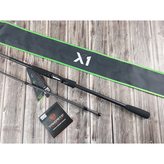 Спінінг Favorite X1.1 (New) 902H 2.74m 18-56g Ex.Fast (General Heavy), Модель: 2.74m 18-56g, фото , изображение 14