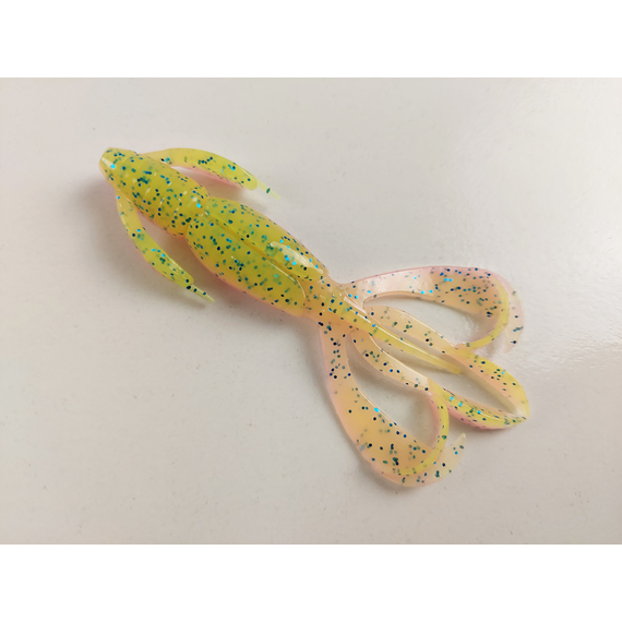 Силікон Keitech Crazy Flapper 2.8" (8 шт/уп),, колір: ea#16 cotton candy blue f, Довжина силікону: 2.8" (7.1 см), Колір силікону: ea#16 cotton candy blue f, фото , изображение 2