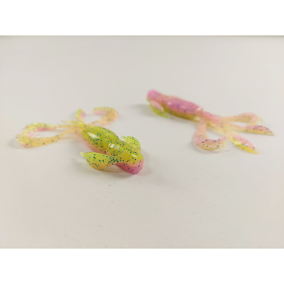 Силікон Keitech Crazy Flapper 2.8" (8 шт/уп),, колір: ea#16 cotton candy blue f, Довжина силікону: 2.8" (7.1 см), Колір силікону: ea#16 cotton candy blue f, фото , изображение 5