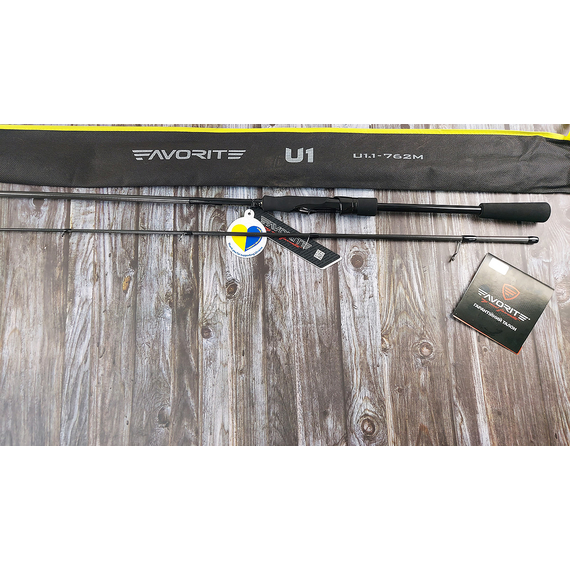 Спиннинг Favorite U1 762M 2.28m 5-21g Fast, Модель: 2.28m 5-21g, фото , изображение 7