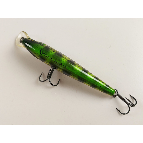 Воблер Savage Gear Gravity Twitch 83SP SR 83mm 10.0g Perch, Розмір/Вага: 83мм/10г, Колір воблера: Perch, фото , изображение 5