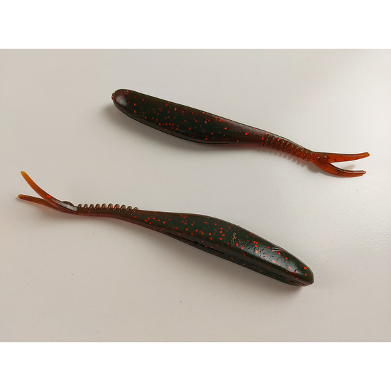 Силікон Select Victim V-Tail 6" #085 (3 шт / уп), Довжина силікону: 6.0" (15.24 см), Колір силікону: 085, фото , изображение 5