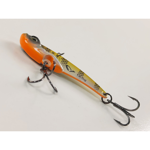 Цикада Savage Gear Vib Blade 55mm 14.5g Olive Silver Stripes, фото , изображение 7