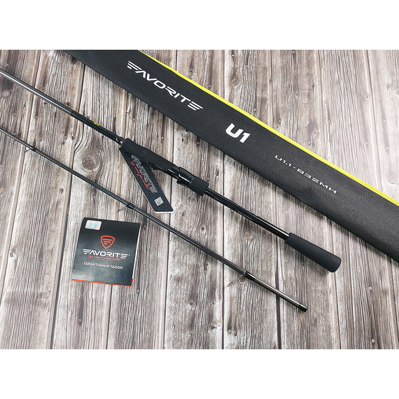 Спінінг Favorite U1 832MH 2.51m 7-28g Fast, Модель: 2.51m 7-28g, фото , изображение 6