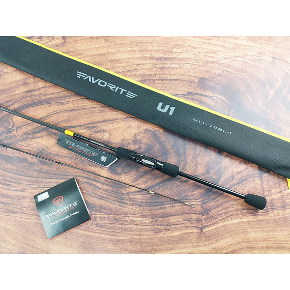 Спиннинг Favorite U1 722L-T 2.18m 3-12g Fast, Модель: 2.18m 3-12g, фото , изображение 6