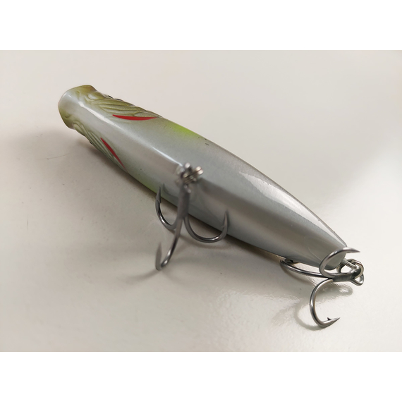 Воблер Savage Gear 3D Minnow Pop Walker F 66mm 8.0g Mirror Ayu, Размер/Вес: 66мм/8г, Цвет воблера: Mirror Ayu, фото , изображение 5