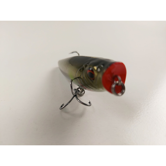 Воблер Savage Gear 3D Minnow Pop Walker F 66mm 8.0g Mirror Ayu, Размер/Вес: 66мм/8г, Цвет воблера: Mirror Ayu, фото , изображение 8