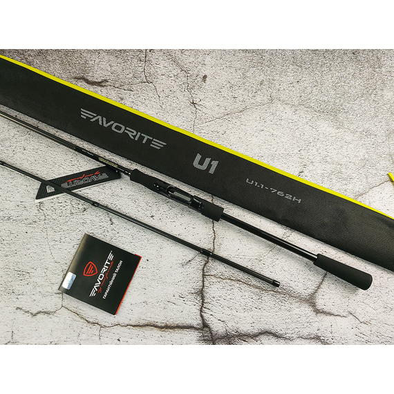 Спиннинг Favorite U1 762H 2.28m 10-40g Fast, Модель: 2.28m 10-40g, фото , изображение 6