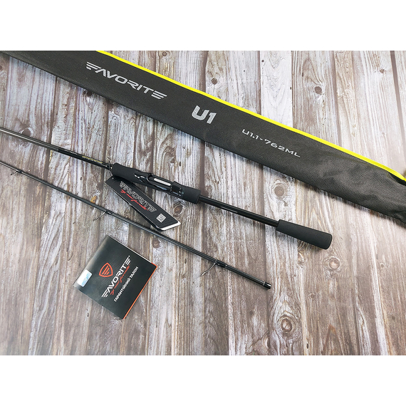 Спінінг Favorite U1 762ML 2.28m 4-18g Fast, Модель: 2.28m 4-18g, фото , изображение 7