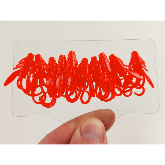 Силикон Select Nimfa 1.6" col.054 (10 шт/упак), Длина силикона: 1.6" (4.06 см), Расцветка силикона: 054, фото , изображение 7