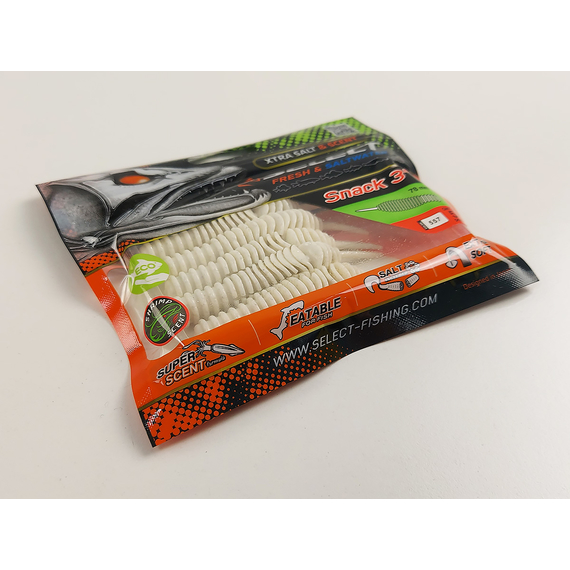 Силикон Select Snack 3.0" col.557 (5 шт/пак), Длина силикона: 3" (7.8 см), Расцветка силикона: 557, фото , изображение 8