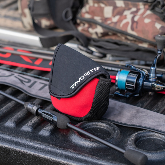 Чехол для катушки Favorite NRC-S неопрен 15x13cm size S (1000-3000), Для катушек размером шпули: 1000-3000, фото , изображение 11