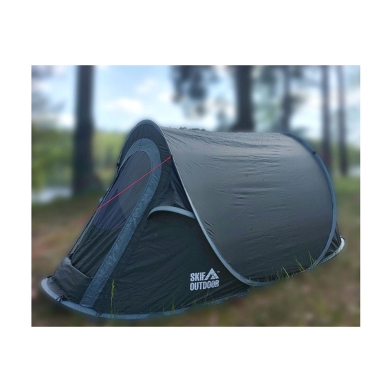 Автоматическая палатка Skif Outdoor Olvia (Green), 3-местная, размер 235x180x100см, Кол-во мест: 3, фото , изображение 9