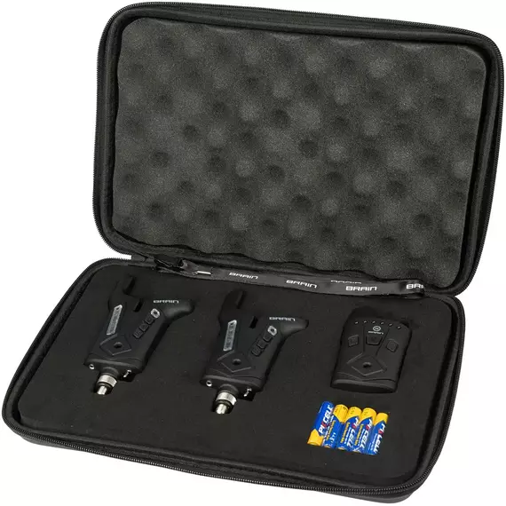 Набор сигнализаторов Brain Wireless Bite Alarm F-1 2+1, фото , изображение 2
