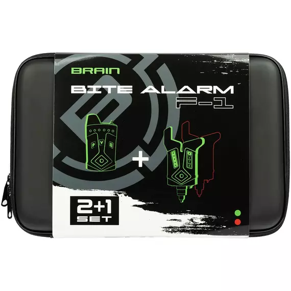 Набор сигнализаторов Brain Wireless Bite Alarm F-1 2+1, фото , изображение 3