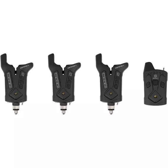 Набор сигнализаторов Brain Wireless Bite Alarm F-1 3+1, фото 