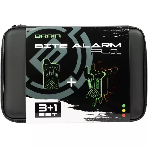 Набор сигнализаторов Brain Wireless Bite Alarm F-1 3+1, фото , изображение 3
